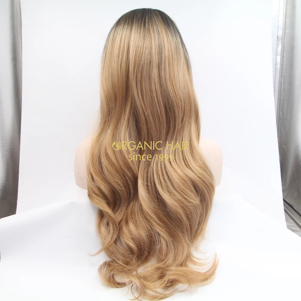 Large stock wholesale price synthetic lace wigs